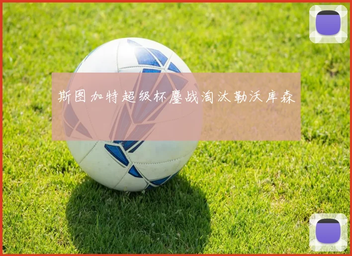 斯图加特超级杯鏖战淘汰勒沃库森